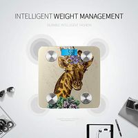 Cartoon Cute Giraffe Most Accurate Bathroom Scales Digital Scale Body Weight Most Accurate Weight Scale Tracks 8 Key Compositions Analyzer Sync with Fitness Apps 400 Lbs