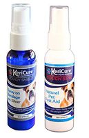 KeriCure Tough Seal Liquid Bandage and Tough Shield Silver Liquid Bandage Combo Pack; 2 Pack; Spray on Liquid Bandage and Liquid Bandage with Naturally Soothing Nanosilver