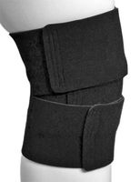 Solaris Ready Wrap Knee Compression Wrap, ReadyWrap (Extra Large, Black)
