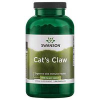 Swanson Cat's Claw 500 Milligrams 250 Capsules