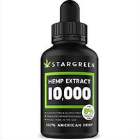 Hemp Oil for Pain Relief - 10000 MG - Vitamin D, E & Omega 3, 6, 9 - All Natural Pain, Anxiety & Stress Relief - Made in USA - Anti-Inflammatory, Hip & Joint Support - Provides Natural Calm Sleep