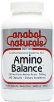 Amino Balance 500mg Anabol Naturals 240 Caps