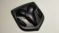 Black - RAM - Badge for Dodge Chrysler Decal Emblem Car Sticker *** USA SELLER ***
