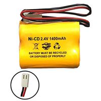 100003A160 Lithonia 2.4v 1400mAh Ni-CD Battery Pack Replacement for Emergency/Exit Light
