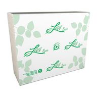 Solaris Paper 43513 Livi Basic Full Embossed Multi-Fold Towel, 1 Ply, 9" x 9.5", 250 Sheets Per Roll, White (Pack of 16)