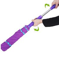 Easy Wring Mops, Sttech1 Myonly Hand Free Microfiber Floor Mop Kitchen Bathroom Deep-Cleaning Twist Mop (Ship from USA, Purple)