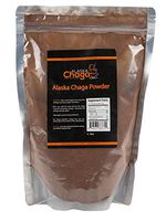 Alaska Chaga Mushroom Powder - Organic, Wild-Harvested Antioxidant Mushroom - Supports Immune System (4 oz)
