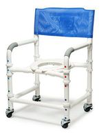 Lumex 89100-KD 18 PVC Knock-Down Shower Commode Chair