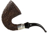 Brebbia First Calabash Plum Tobacco Pipe - Rustic