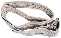 Transfer Gait Belt with Metal Buckle 1 Loop Handle Beige 60 inches. Available 1 Loop Handle: Beige 72", Black 60", 72", Pink 60"