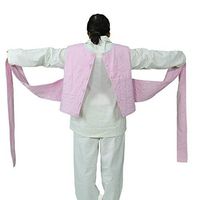 BIHIKI Medical Shoulder Restraint Band,Chest Vest Constraint Band for Bed & Wheelchair,Pink (L)