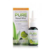 Focus Nutrition, Pure Products All Natural Pure Nasal Mist with Aloe, Erythritol, and Olive Leaf Extract - 1.5oz