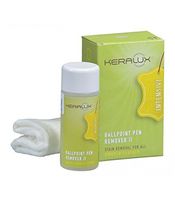 Pen Stain Leather Cleaner Keralux Ballpoint Pen Remover | Remove Ball Point Pen / Lipstick Dirt from Pigmented Leather