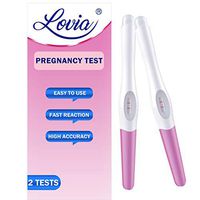 Early Pregnancy Test - Lovia Rapid HCG Pregnancy Test Early Detection for Home Use, 2 Pack Midstream Pregnancy Tests Over 99% Accuracy