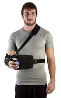 United Ortho 200060-08 Neutral Shoulder Abduction Sling, X Large (fits up to 15" When Measured from Elbow to Knuckles)