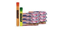 100% Authentic Juicy Jays 1 1/4 Rolling Papers Bundled with Two Exclusive Destroyer Plastics Doob Tubes One Large One Small (Bubble Gum Juicy Jays 1 1/4, 6)