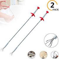 Hair Drain Clog Remover Multifunctional Cleaning Claw Sewer Dredging Sink Drain Clog Remover Cleaning Tool for Kitchen Bathroom Tub 2 PACK