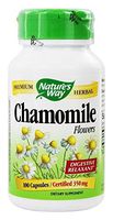 Natures Way Chamomile Flowers Capsules - 100 Ea, 3 Pack