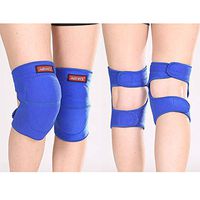 Liu Sensen Women Girls Knee Pads Candy Color Skateboard Knee Pads Dance Knee Pads Climbing Basketball Arthritis Knee Sleeves Rheumatism Knee Pads Adjustable,Blue,M