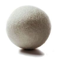 Wool Dryer Balls Premium XL 100% Natural Eco-Friendly Fabric Softener, NO Fillers Extra Quiet, 6 Pack