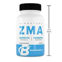 Bodybuilding Signature ZMA Capsules | Promote Sleep, Support Muscle Recovery | Zinc, Vitamins Supplement | 30 Servings