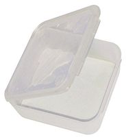 Travel Portable Transparent Plastic Storage Box Small Kit Medicine Drug Pill Case (35 Pack of 12)