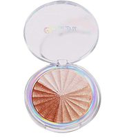 Elevin(TM)🌹🌹 3in1/5in1 Professional New Makeup Face Powder Bronzer Highlighter Powder Palette (A)
