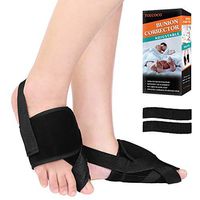 Orthopedic Bunion Corrector Relief Pain for Women and Men, Tailors Bunions Splint with Self-Adhesive Buckle for Big Toes Joint, Hallux Valgus, Hammer Toe Separators Spacers Straightener Cushions (M)