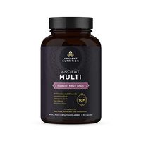 Ancient Multi Women’s Once Daily - Multi Vitamin & Immune Support, Adaptogenic Herbs, Methylated Folate, Paleo & Keto Friendly, 30 Capsules