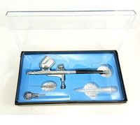 Dynamic Power Professional AIR BRUSH set with 2CC Gravity Feed cup and 0.2mm nozzle/needle (7CC Gravity Feed cup and 0.3mm nozzle)