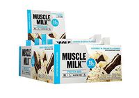 Muscle Milk Protein Bar, Cookies 'N Cream, 15g Protein, 12 Count