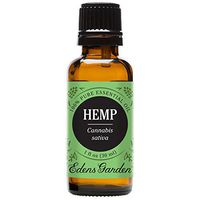Edens Garden Hemp Essential Oil, 100% Pure Therapeutic Grade (Highest Quality Aromatherapy Oils- Inflammation & Pain), 30 ml