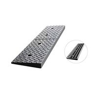 Multi-Functional Service Ramp, Car Climbing Triangle Pad, Scooter Bicycle Plastic Uphill Curb Ramp for Wheelchairs Scooters Pets Car Travel 7cm-10.5cm (Size : 9824.84CM)