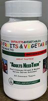 39 Fruits and Vegetables - Adults Need Them - 60 Chewable Tablets