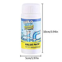 Powder Sink & Drain Cleaner Powerful Pipe Dredging Agent Kitchen Sewer Bathroom Toilet Clogged Cleaner
