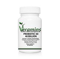 Probiotics 40 Billion CFU Supplement with Prebiotics - for Women - Men - Improve Digestive System Functions, Immune Health. Prevents Allergies, Promotes Positive Probiotic Balance