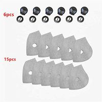 Forno Set of Activated Carbon PM2.5 Filters, Active Carbon Filters for Mesh or Neoprene Mask (15)