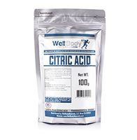 Citric Acid Powder - Fine Granular - 100% Pure Anhydrous - Pharmaceutical Grade Quality 100 Gram