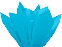 TURQUOISE Tissue Paper 15x20"480 Sheet Ream (2 unit, 1 pack per unit.)