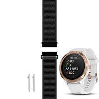 C2D JOY Compatible with Garmin Vivoactive 3 (Music) and Vivomove (HR) Replacement Band with Custom Quick Release Spring Bar, Sport Mesh Strap Nylon Weave Watchband for Sports - 10#, M (6.1-8.5 in.)