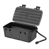 YF High-end Waterproof Travel Cigar Humidor with Humidifier for 15 Cigars