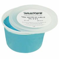 CanDo Microwavable TheraPutty Exercise Material, Blue: Firm, 1 lb