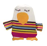 1L Hot Water Bottle Classic Premium Hot Rubber Bag with Soft Cover, Bird
