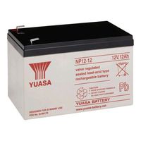 EnerSys/Yuasa - 12V 12Ah Battery 0.250" Tab Faston Terminals