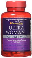 Puritan's Pride Ultra Women Daily Multi Iron Free Timed Release-90 Caplets