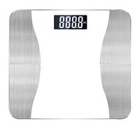 Weight Scale, Body Fat Scale, Smart Bluetooth/Support APP, Moisture, Protein, BMI, 753 Items of Data, High Precision White