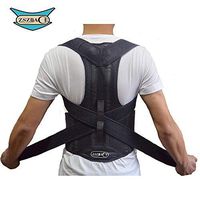 ZSZBACE Back Brace Posture Corrector Clavicle Support Brace Medical Device to Improve Bad Posture, Thoracic Kyphosis, Shoulder Alignment, Upper Back Pain Relief for Men and Women (L)