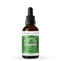 Diarrhea Tribal Care Tincture Alcohol-Free Liquid Extract, Organic Herbs (BlackBerry, Chamomile, Goldenseal) Tincture Supplement (2 FL OZ)