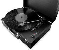 Polaroid Portable Bluetooth Turntable for Vinyl and Wireless Devices Black NIB
