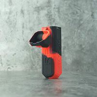 Rayley Protective Silicone Case Skin Cover Sleeve Wrap Shield for smok RPM 40 Kit (Black Red)